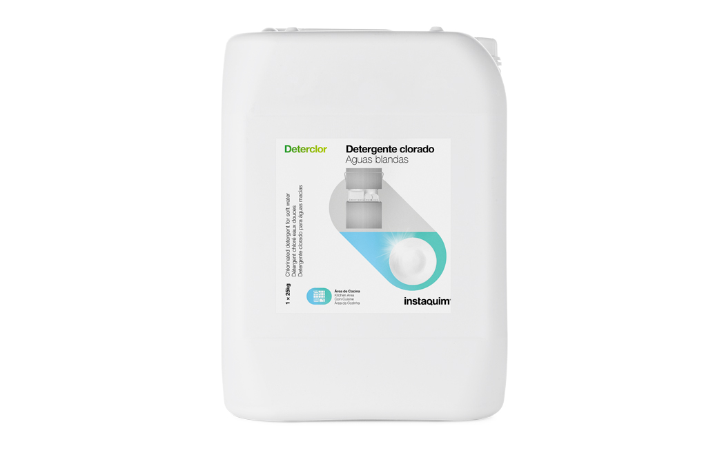 Deterclor, Detergent clorat per a aigües toves