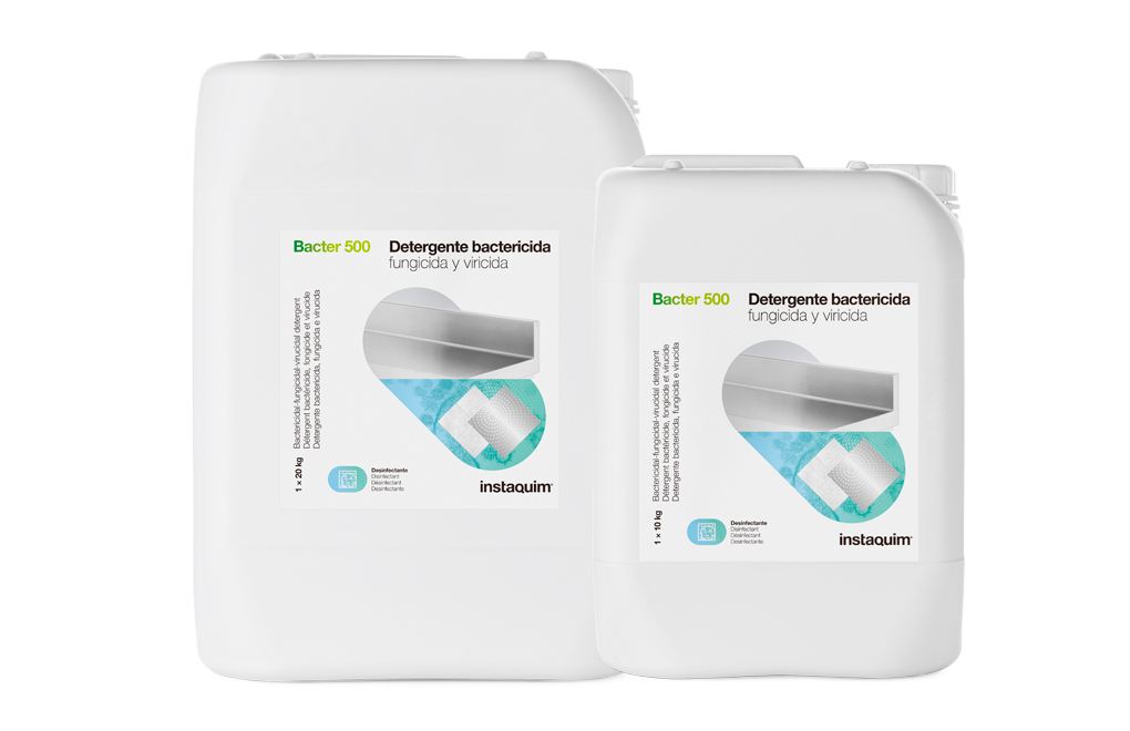Bacter  500, Bactericidal-fungicidal-virucidal detergent