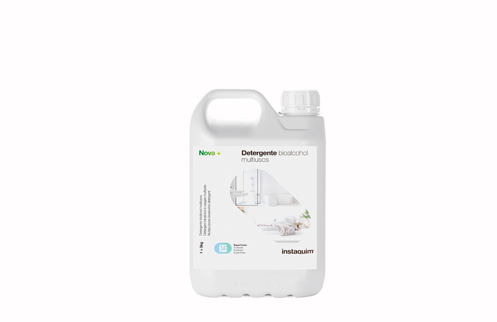 Nova +, Multipurpose hygienizing bioalcohol detergent