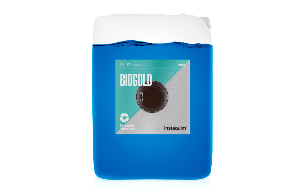 Biogold, Detergente para lavandarias self-service.