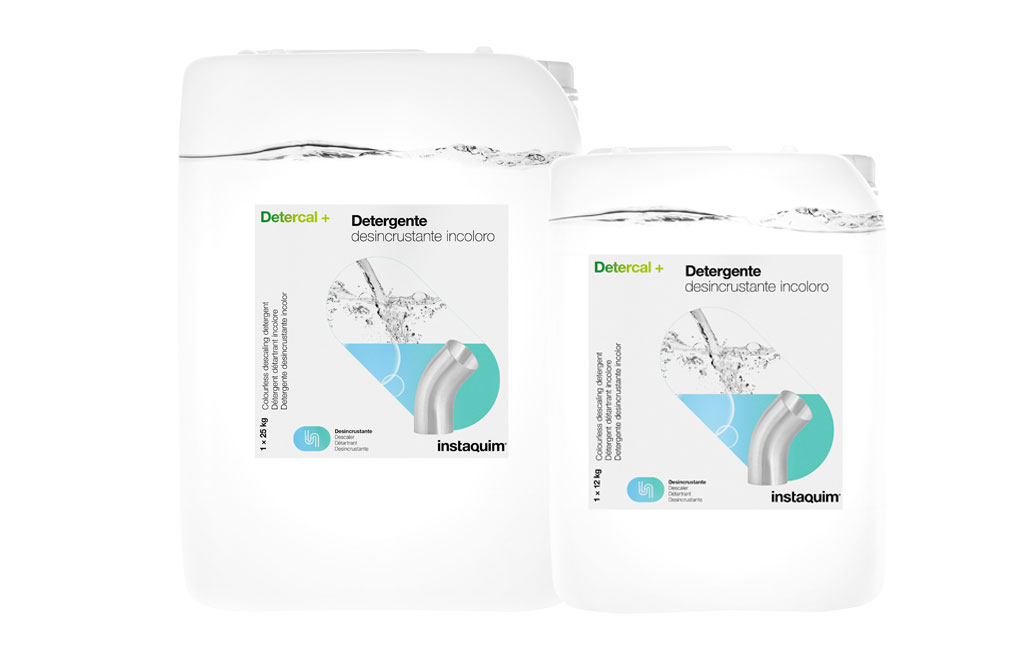 Detercal +, Colourless descaling detergent