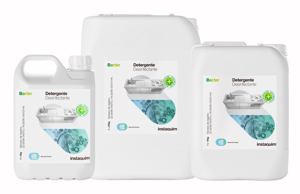 Bacter., Detergente desinfetante