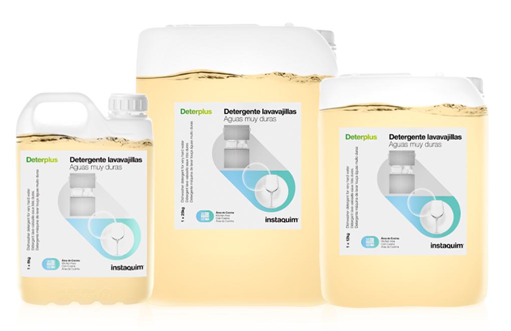 Deterplus, Detergent per a rentaplats aig&uuml;es molt dures