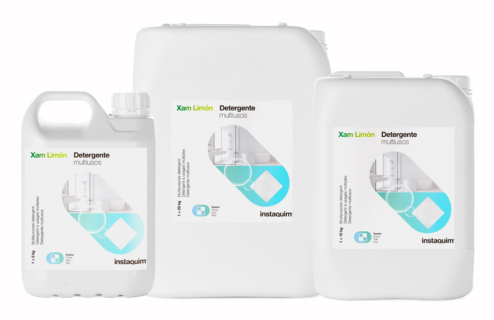 Xam limon, Detergent multi&uacute;s higienitzant