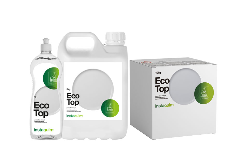 Eco Top, Lave vaisselle à la main Ecolabel