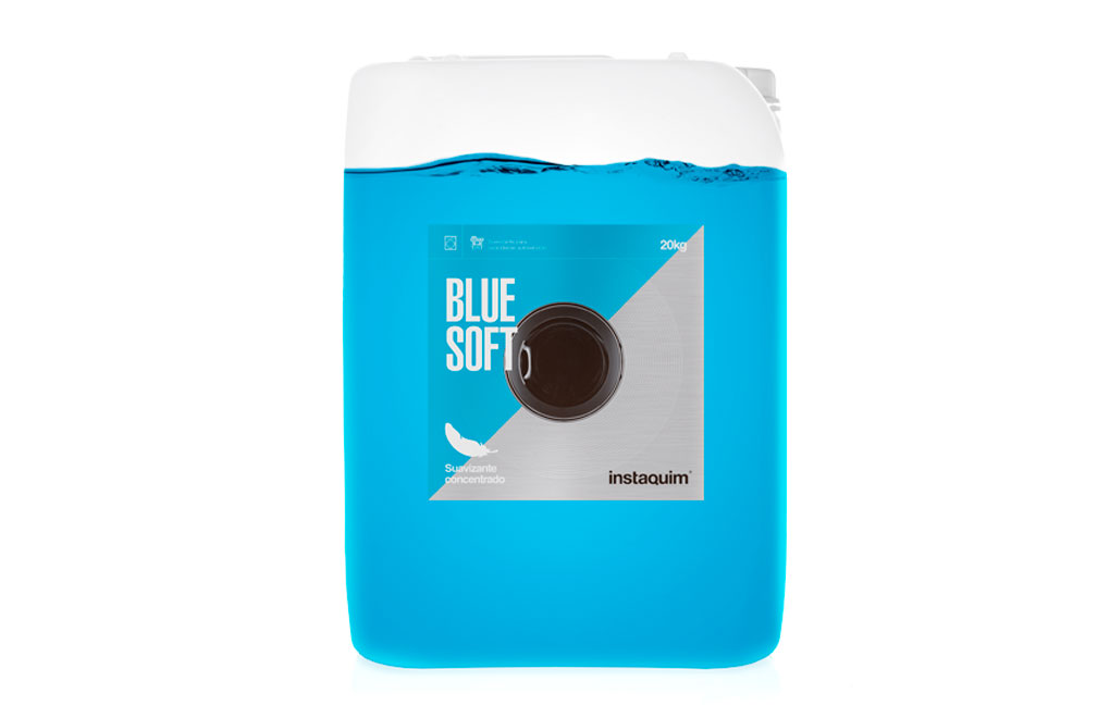 Blue Soft, Fabric softener with fragrance microcapsules.