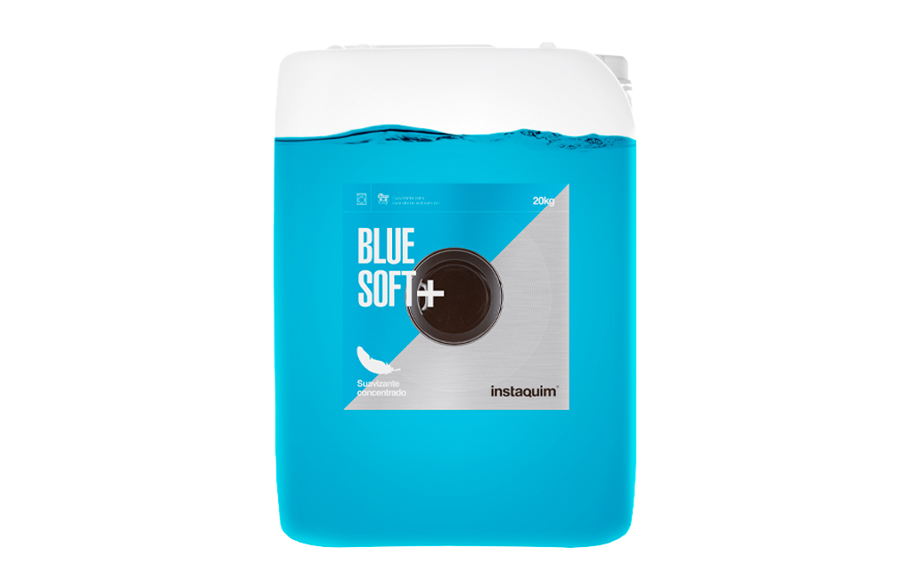 Blue Soft +, Suavizante concentrado con microc&aacute;psulas de perfume.