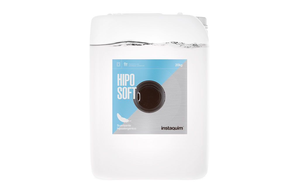 Hipo Soft, Suavizante para lavanderías autoservicio, bajo contenido en alérgenos